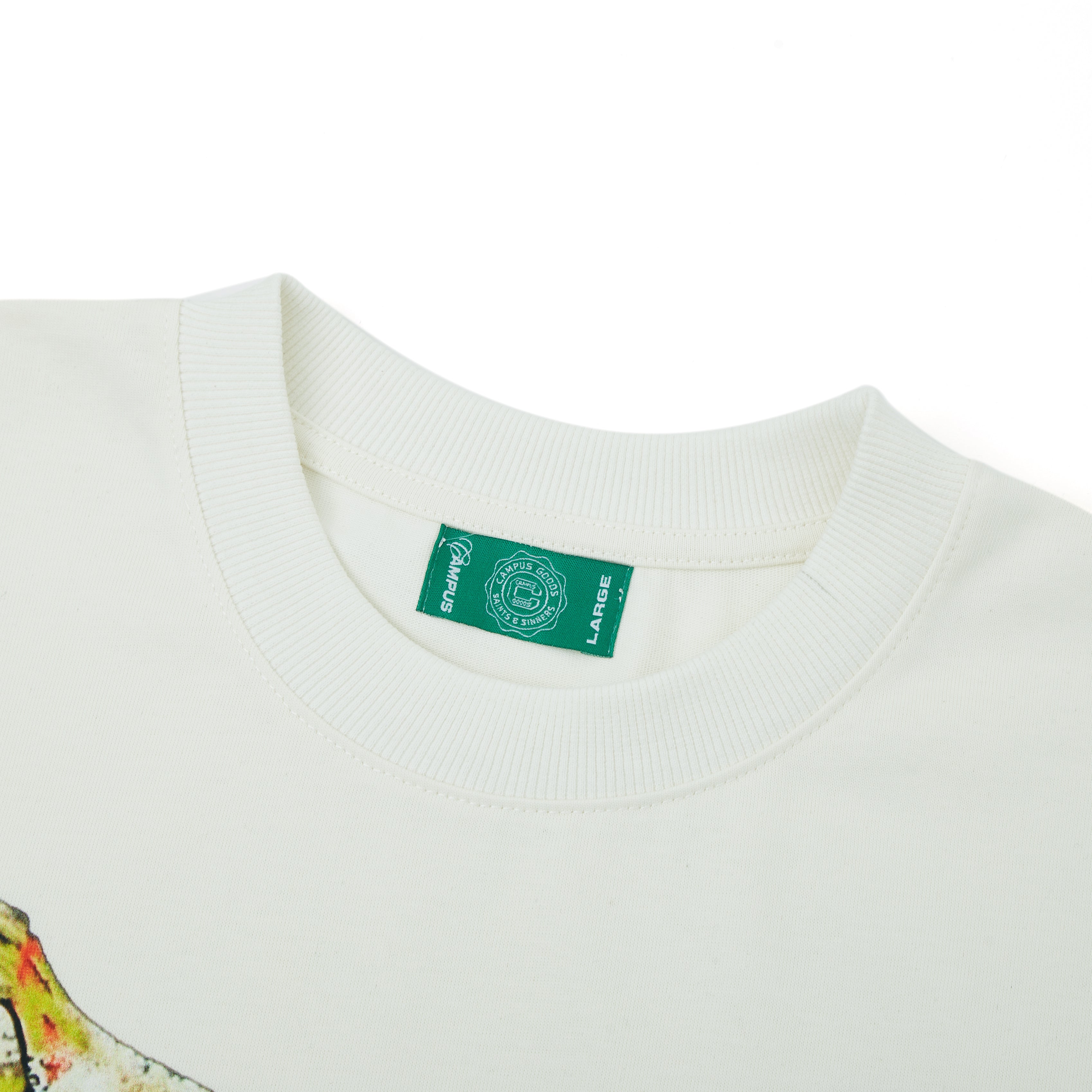OFTR Crop Tee (Cream)
